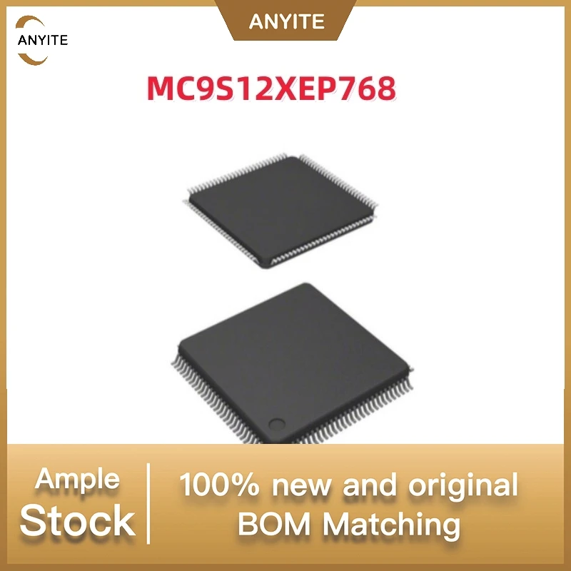 

2Pcs/LoT MC9S12XEP768MAL MC9S12XEP768 MC9S12XEP768CAL MC9S12 LQFP112