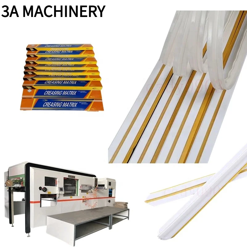3A CQT- Creasing Matrix for Die Cutter & Die Cutting Machine High Precision 3kW 380V