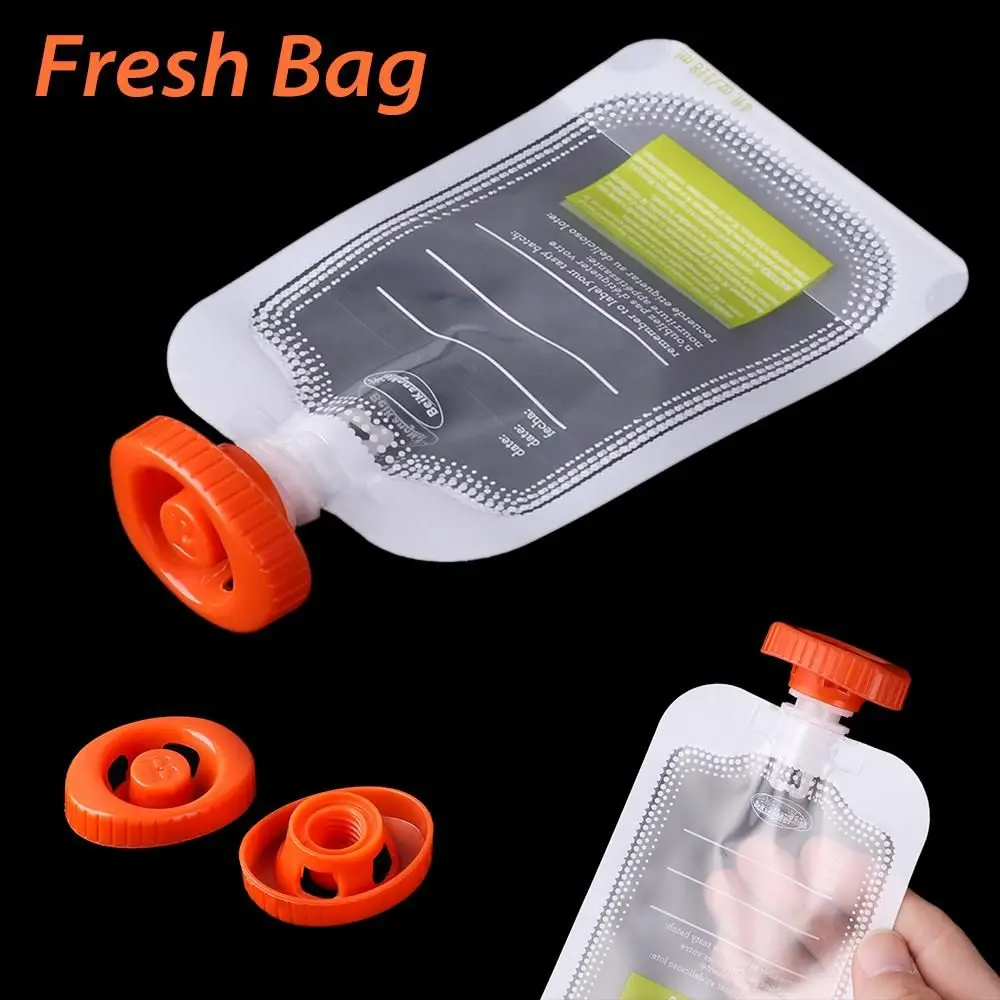 10PCS New Reusable Smell-proof Cover Lock Fresh Bag Storage Pouch PC Plastic Food Supplement Package