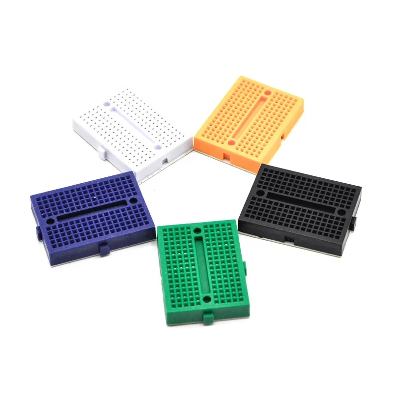 10 PCSSYB-170 Mini Solderless Prototype Breadboard Kit 170 Tie-Points 35x47x8.5mm Experiment Test Board voor Arduino RC Onderdelen Acc