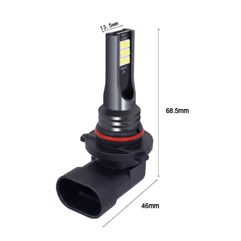 2pcs 9006 HB4 LED Fog lights Bulbs Canbus Kit For Bmw 3 Series E90 2004-2011 5 Series E60 2003-2011 E39 E60 E61 2004-2010