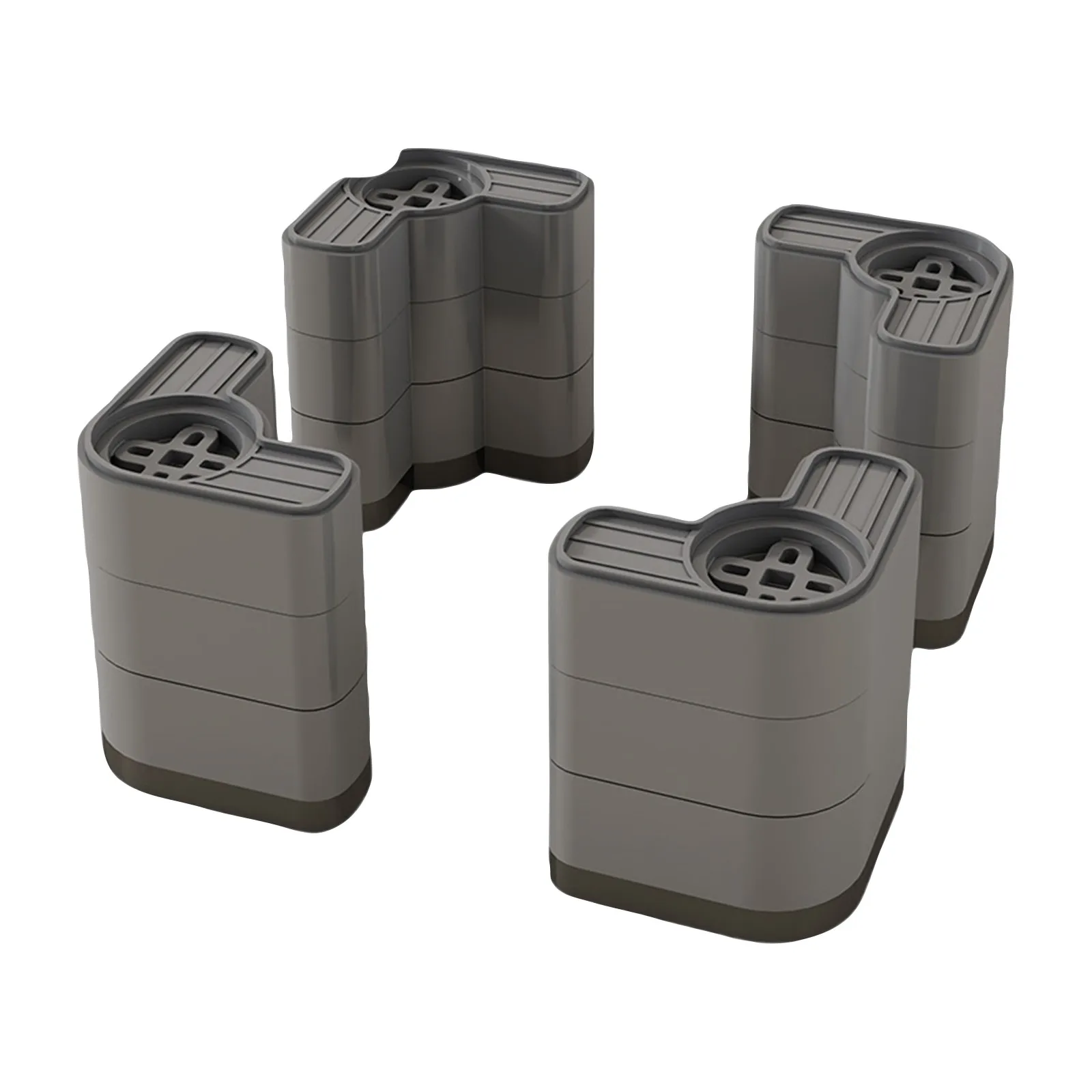 4Pcs Washing Machine Shockproof Anti-Skid Pads To Prevent The Washer Dryer From Moving Household Height Increasing Insoles