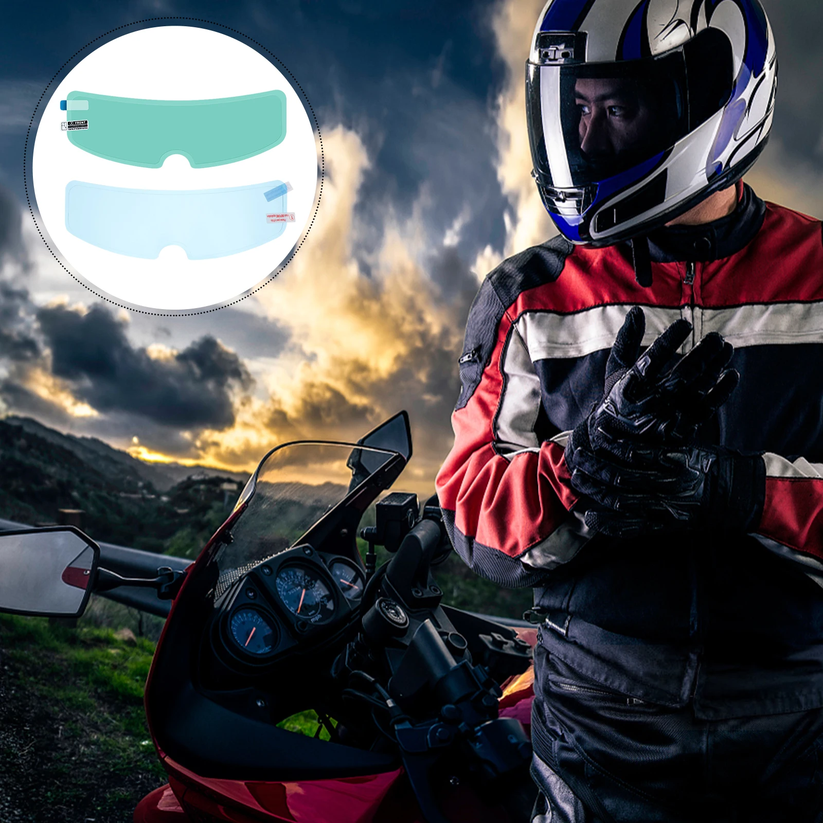 Рисунок 4 - Противотуманная непромокаемая пленка для мотоцикла