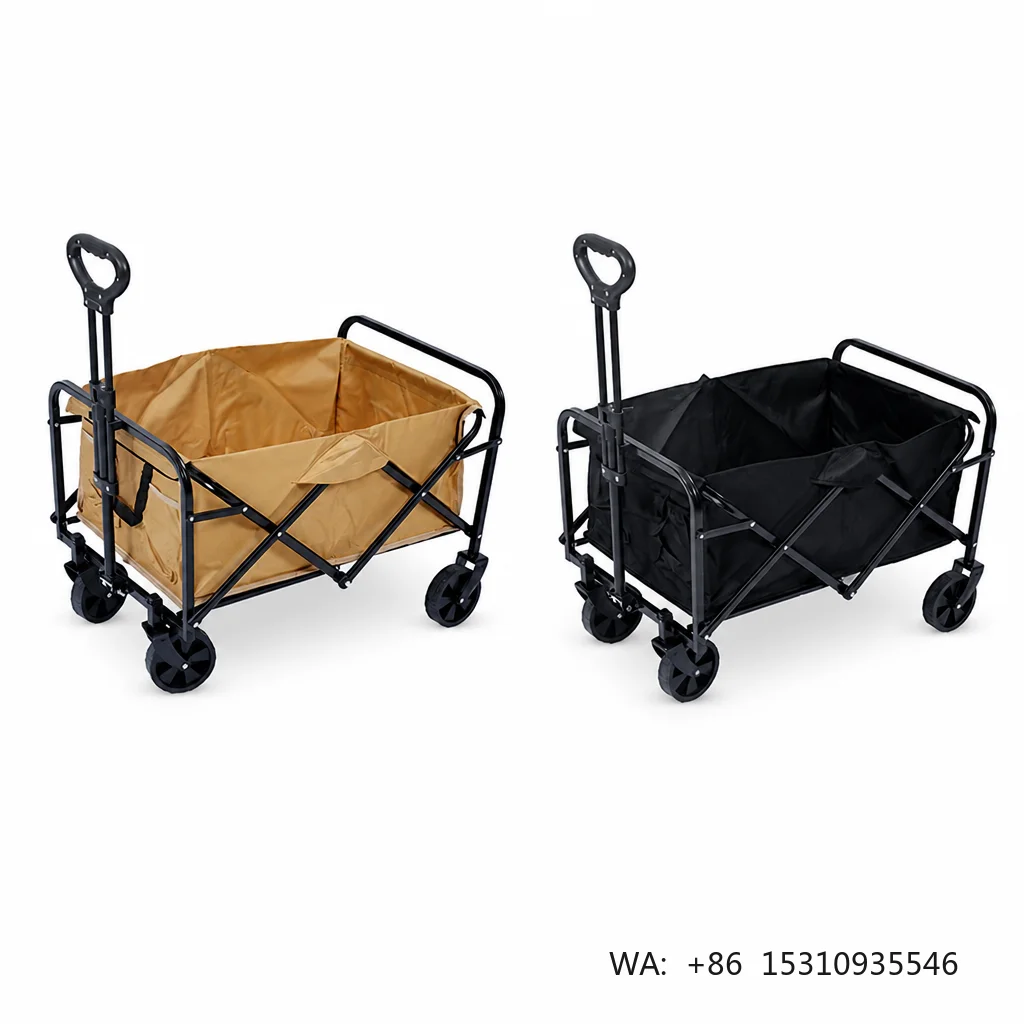 Outdoor Camping Furniture - Compact Folding Camping Wagon 5 Inch