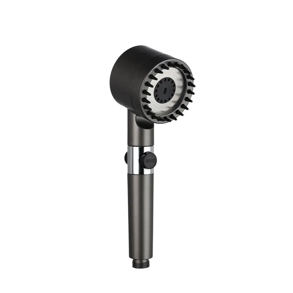 Pommeau de Douche COBBE Anti Calcaire 3 Modes Haute Pression Économie Deau Avec Silicone Massage - Gris