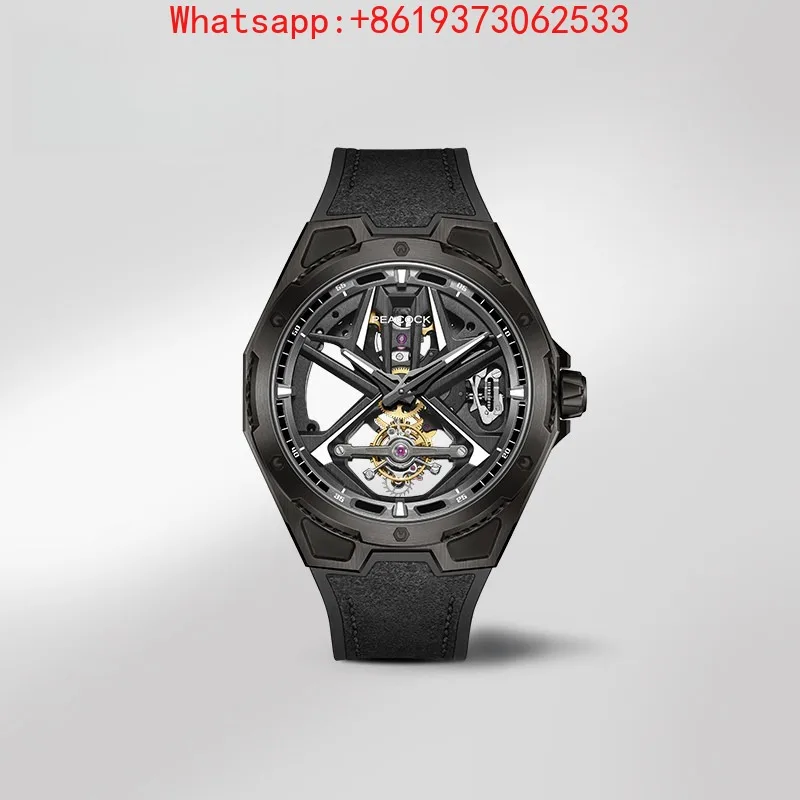 Customized New Exploration Series Formula Tourbillon Watch Mechanical Men's Watch Fashion Hollow
