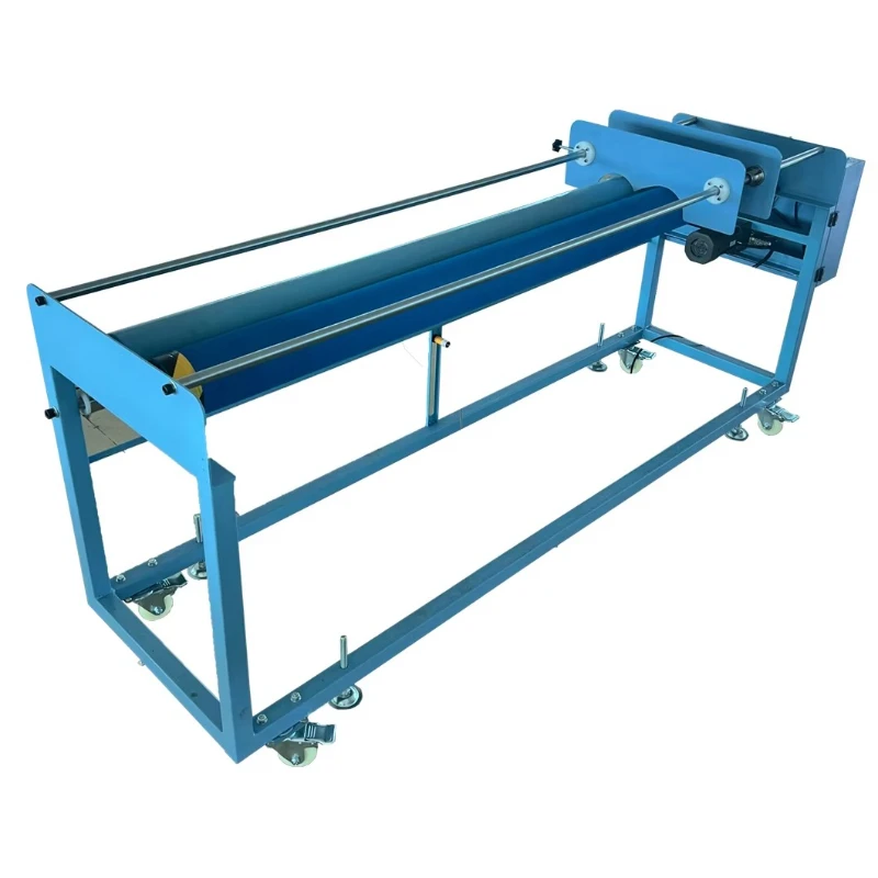 Industrial Garment Press Machine Cloth Fabric Spreading Feeder Machine