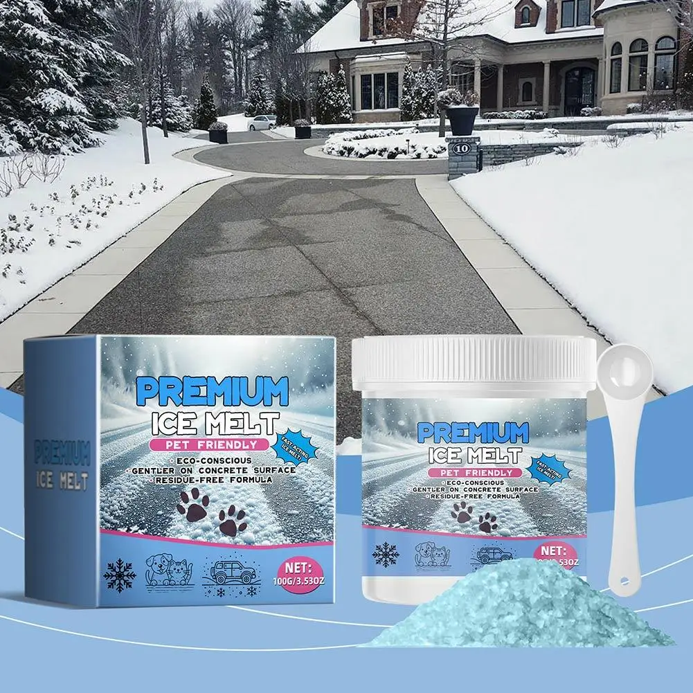 

Pet Agent Cats Dogs, Gentle Ice Snow Melting Pets, Anti Slip Paw Pads, And Winter Protection For Beloved Pets I8V7