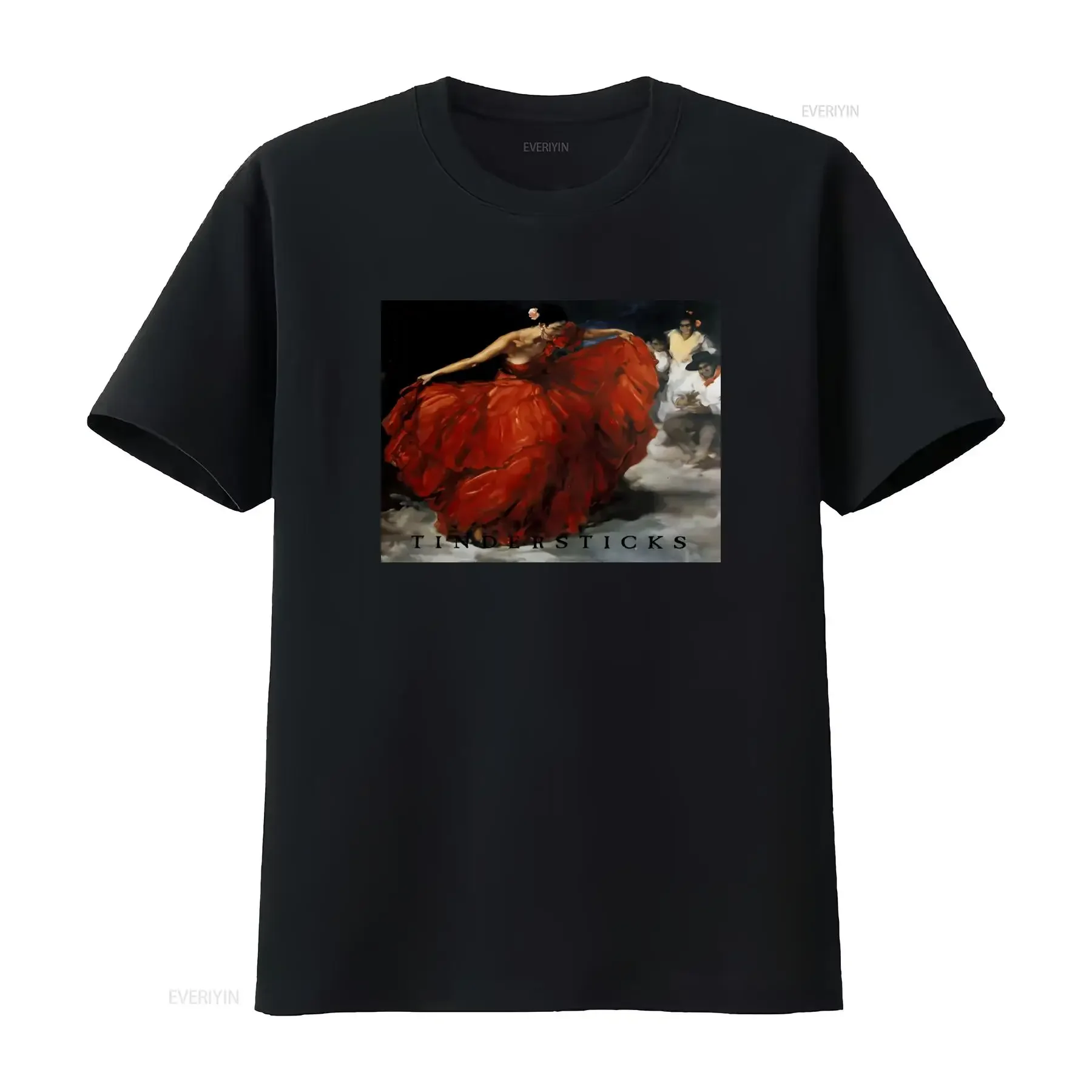 TINDERSTICKS T Shirt Flamenco Dance Art Print Available in S M L XL Sizes vintage Washed Unisex Versatile fashion