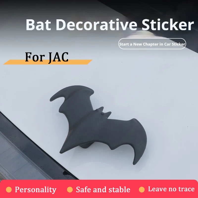 For JAC Refine S3 SOL Star Sharp Star Andure Bat Stereo Car Sticker Car Roof Decoration Bat Sticker Car Roof Decoration Sticker