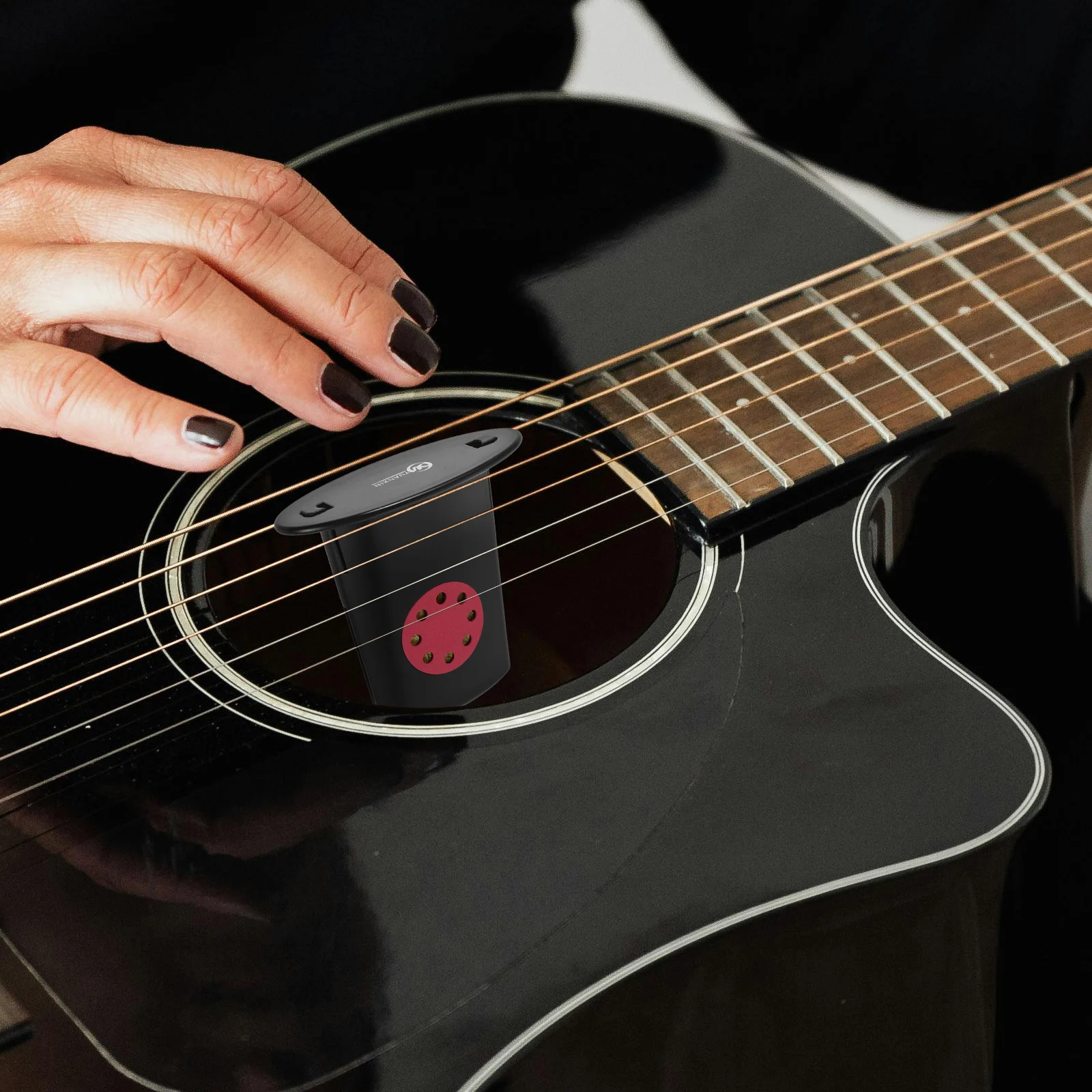 

Guitar Humidifier for Acoustic Ukulele Cello Soundhole PVC Compact Lightweight Durable Humidity Maintainer Accessories Kit