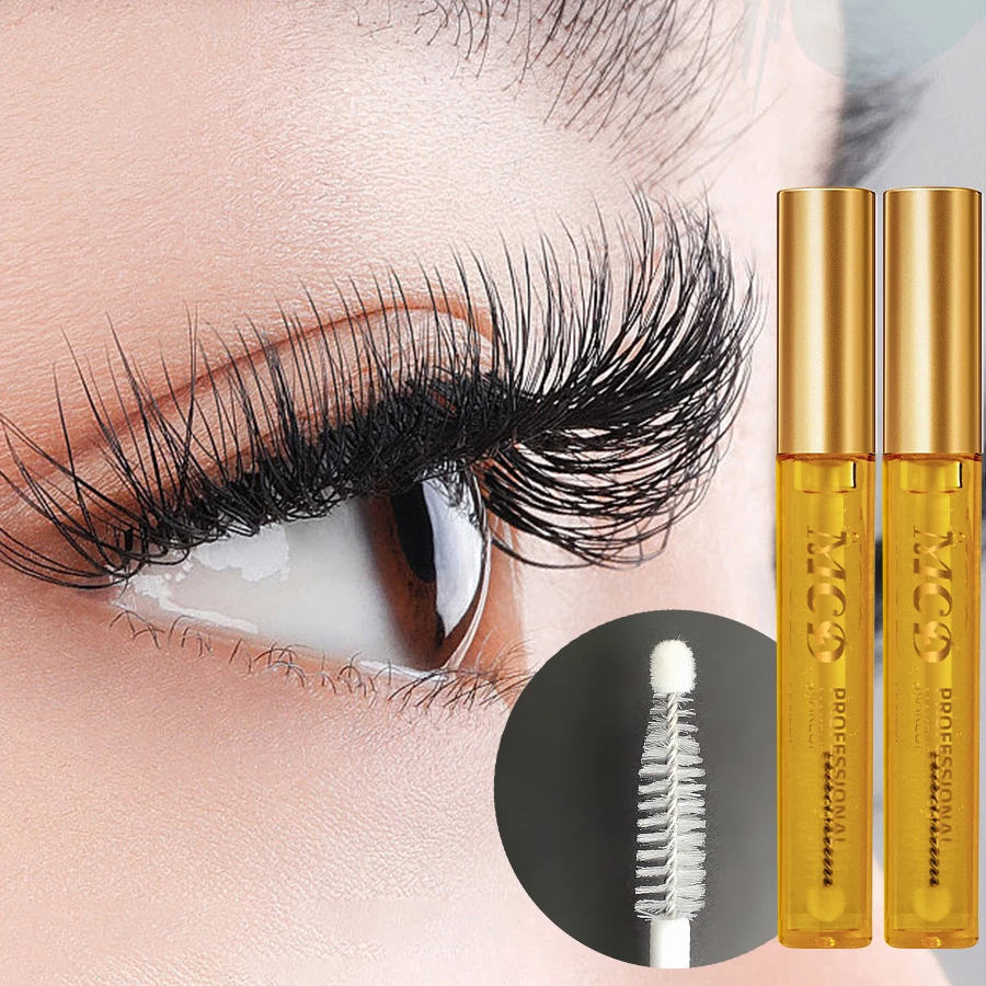 2 Stück Augenbrauen-Enhancer-Serum, nährende Wimpern, natürliche Inhaltsstoffe für längere, vollere, dickere Augenbrauen, Wimpern, Augen-Make-up, Kosmetik