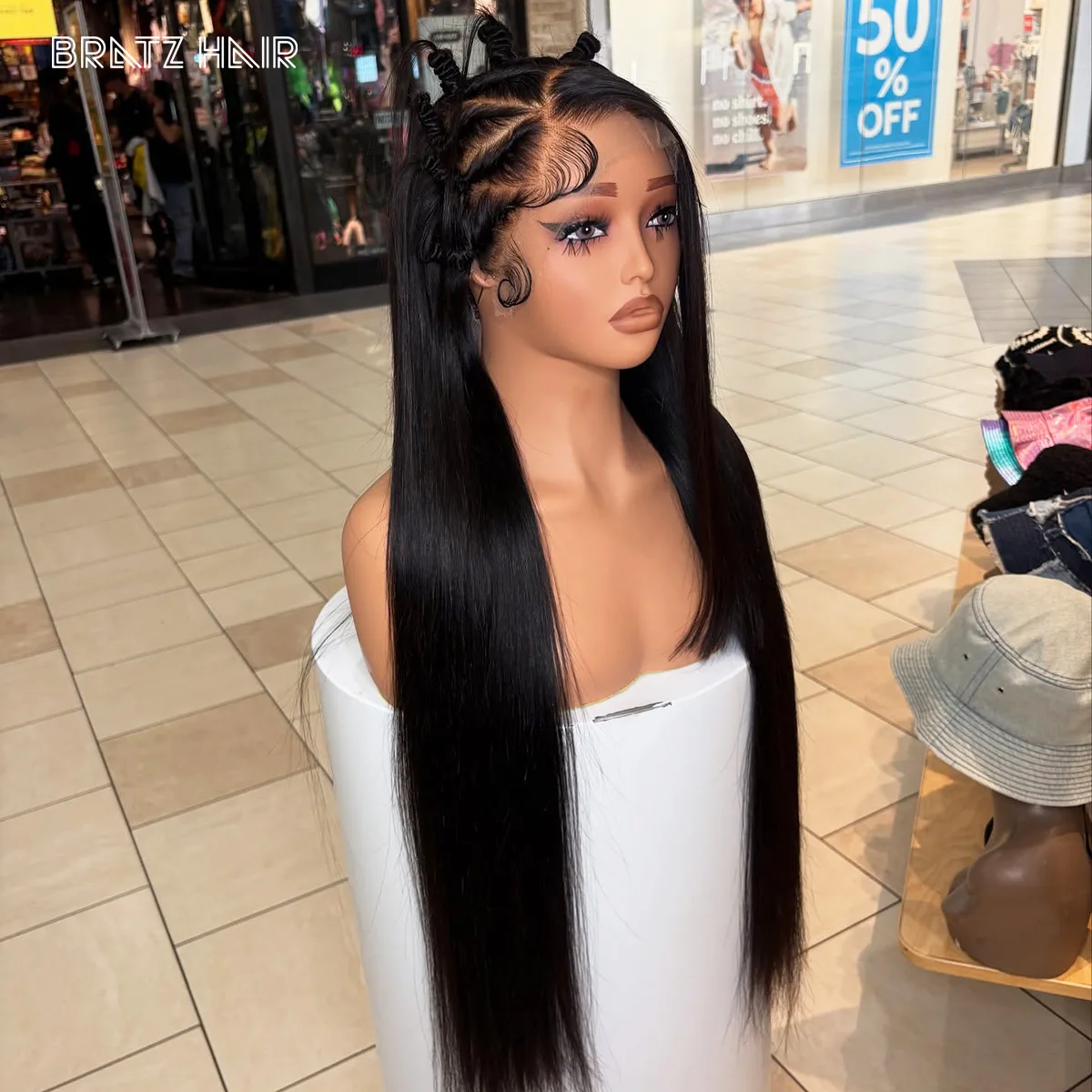 

13x6 HD Lace Straight Human Hair Wig Natural Black 13x4 HD Lace Frontal Wig for Woman Pre Plucked 5x5 Glueless Ready to Wear Wig