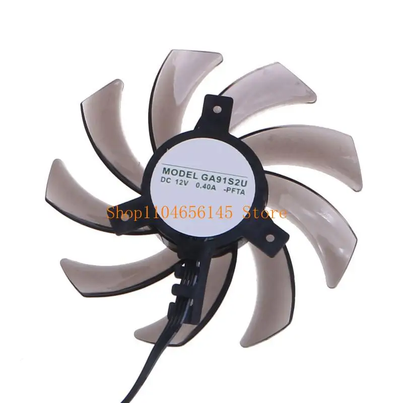 652F 85MM GA91S2U 4Pin VGA Fan Graphics Card Cooling Fan for GTX 1660 1660Ti RTX2060