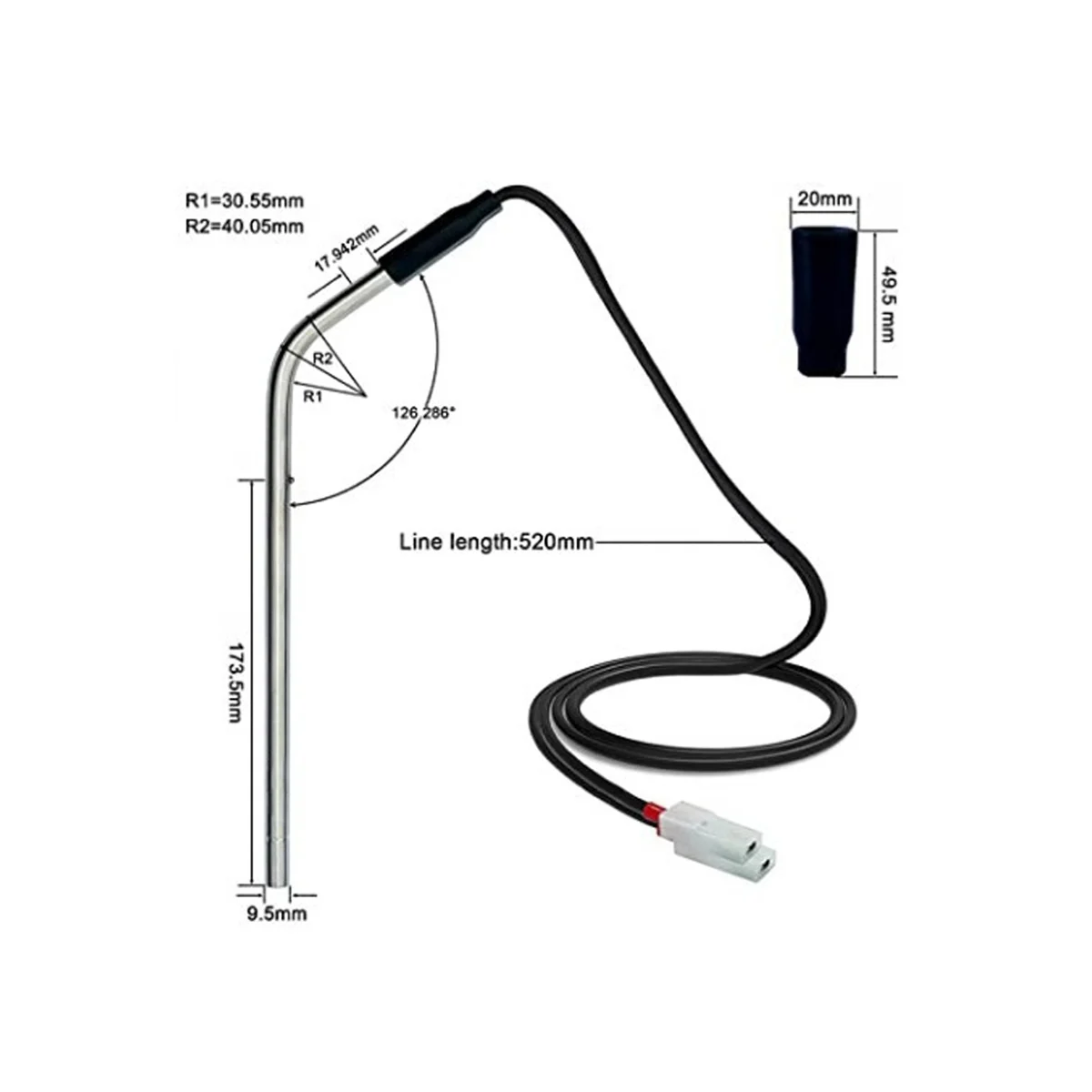 630811 Heater Elements for Norcold RV Refrigerator Cooling Unit Series, 300W 120V Replace Heating Elements