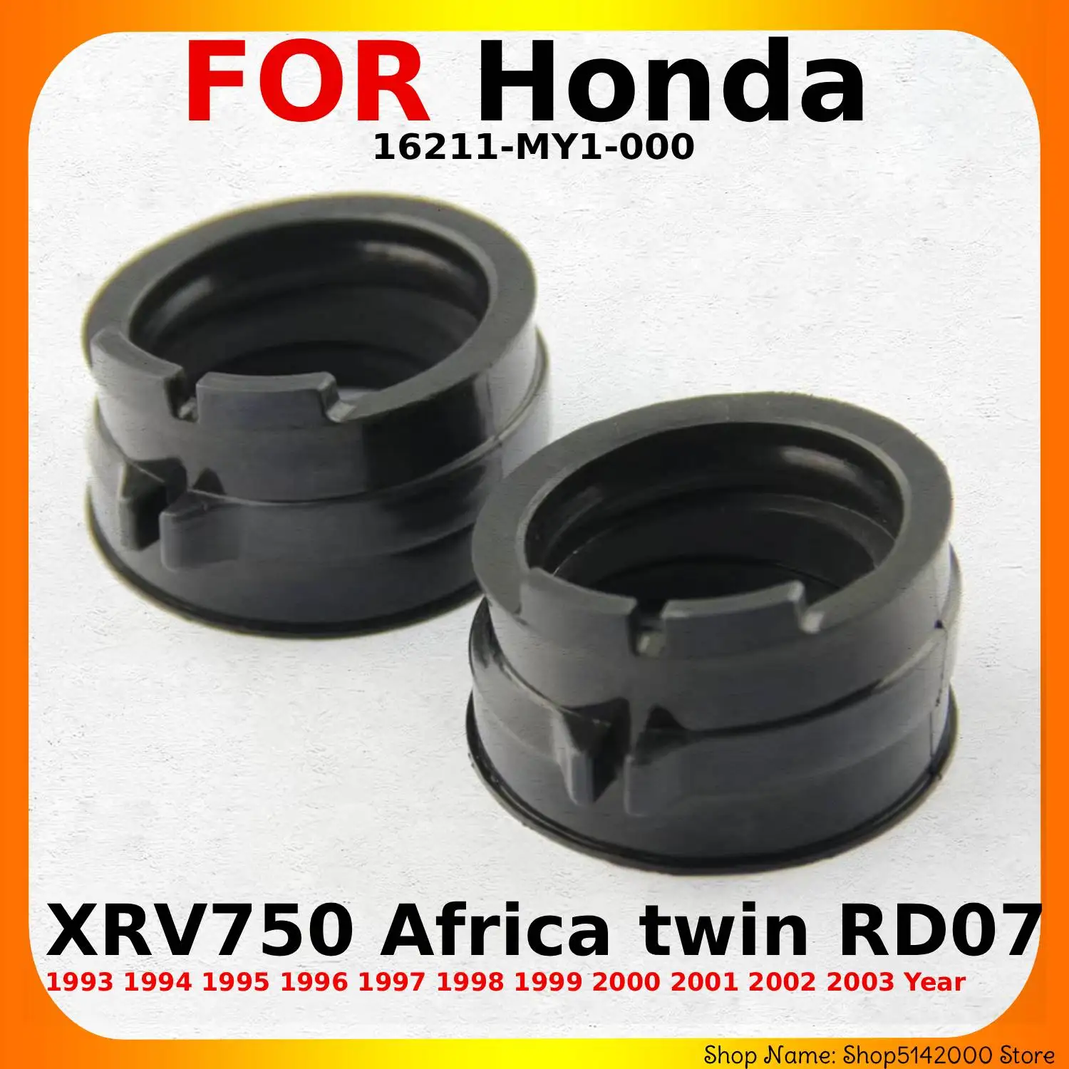 Motorcycle Carburettor Interface Adapter Intake Manifold For Honda XRV750 Africa Twin RD07 1993-2003 16211-MY1-000