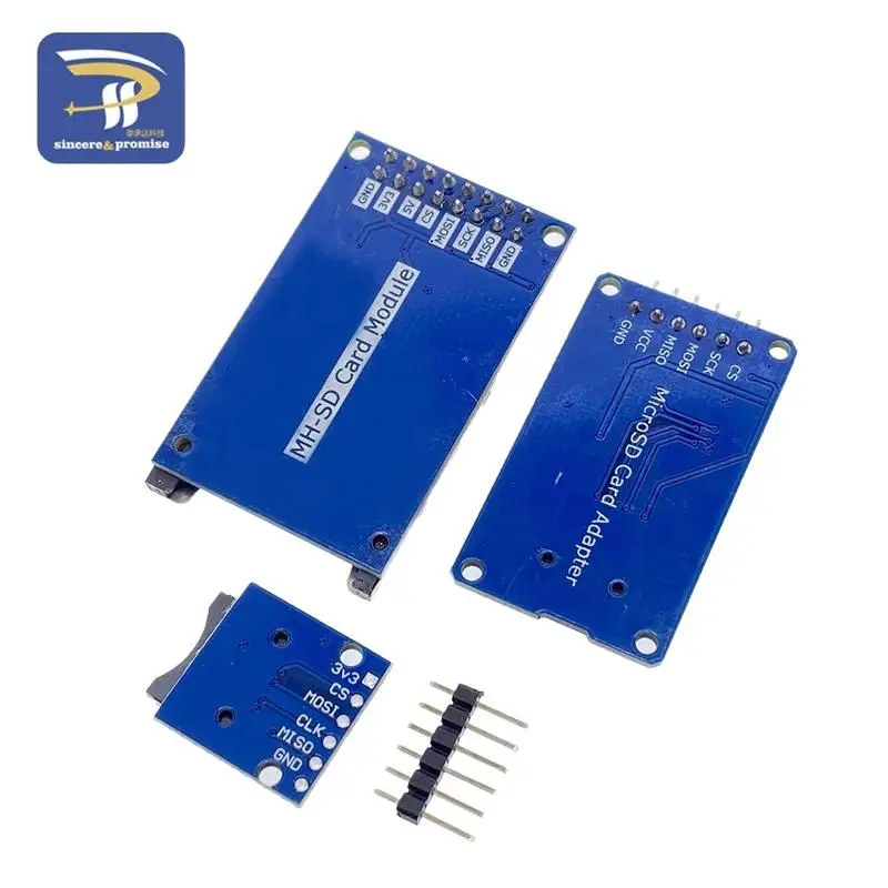 Micro SD Card Mini TF Card Reader Module SPI interfaces with level converter chip 5V/3.3V For Arduino DIY KIT
