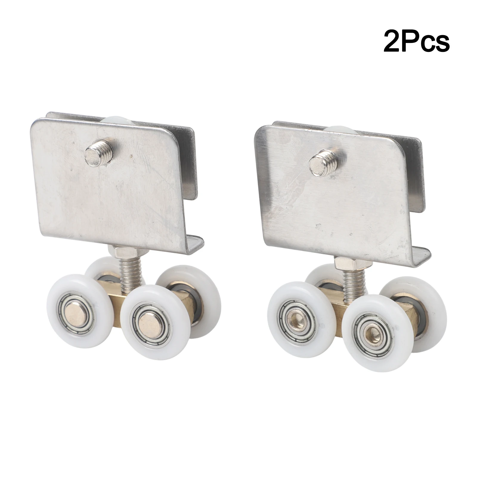 Bathroom Renovation Copper Pulley Bathroom Door Accessories Caster Effortless Installation Minimal Noise Operation