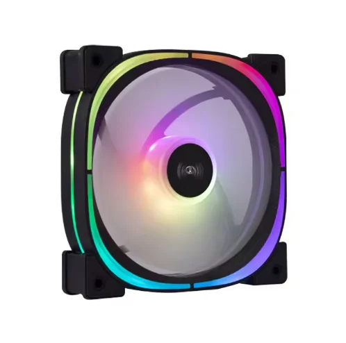 

Pccooler EF120 ARGB Desktop Motherboard 5V 3-Pin Magic Lamp Double-Sided Aperture with Silent PWM Temperature Control Retail Box