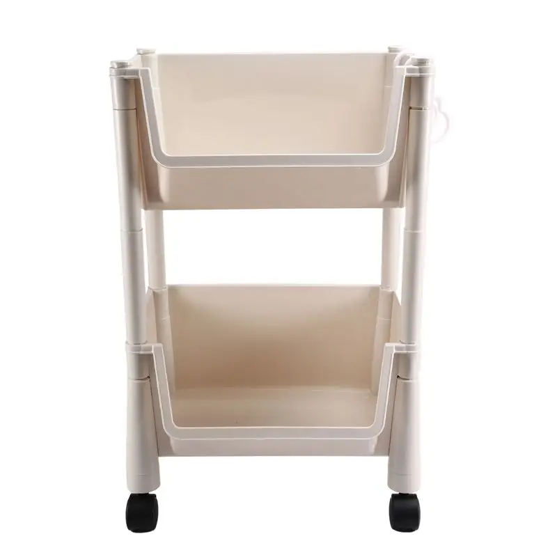 

B52C Подвижная книжная полка Стеллаж для хранения Детская стойка для хранения Многослойная бытовая тележка