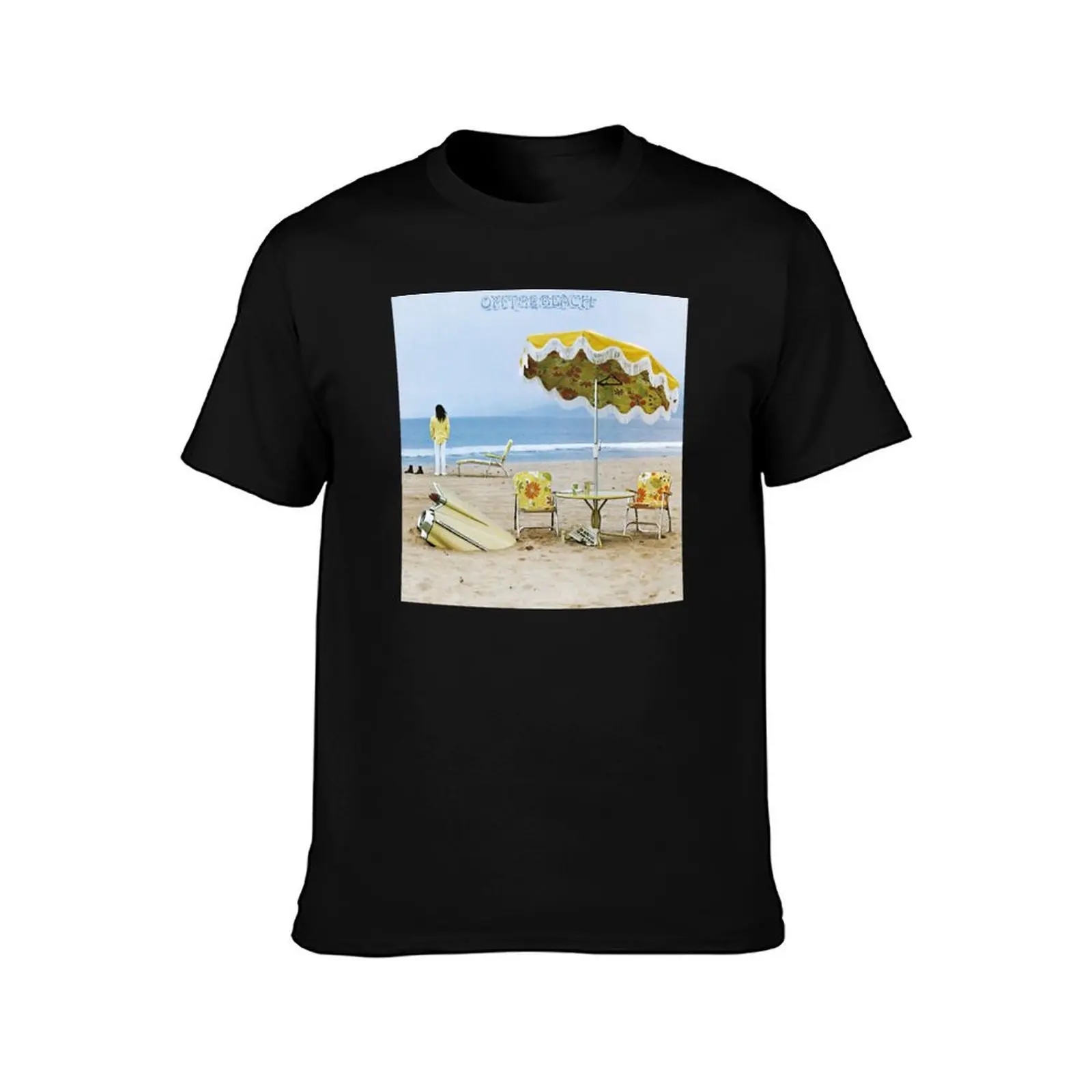 Neil Young On the Beach Album Cover Art Clic T-Shirt t shirts for man cotton soft T-Shirt