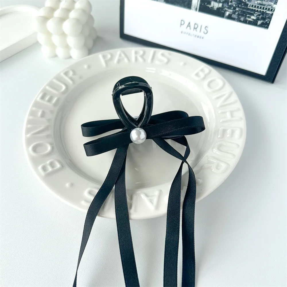 الشريط القوس مشبك شعر للنساء والفتيات أنيقة عودة رئيس أغطية الرأس مشبك شعر موضة إكسسوارات الشعر موضة دبوس الشعر عصابات الرأس #5