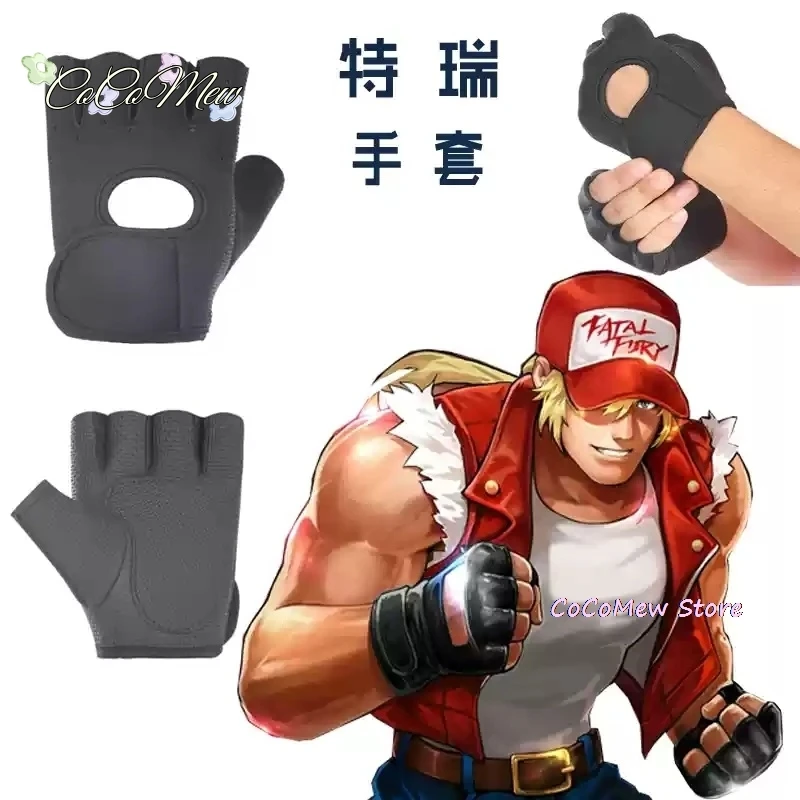 KOF King of Fighters Fatal Fury Terry Bogard chaqueta chaleco juego Cosplay disfraz Halloween carnaval fiesta disfraz