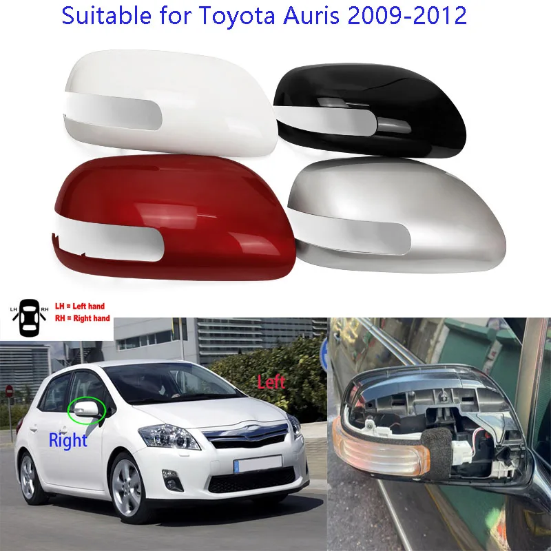 Car Accessories For Toyota Auris 2009~2012 Reversing Mirror Cover Rearview Mirror Housing Mirror Cover Mirror Shell