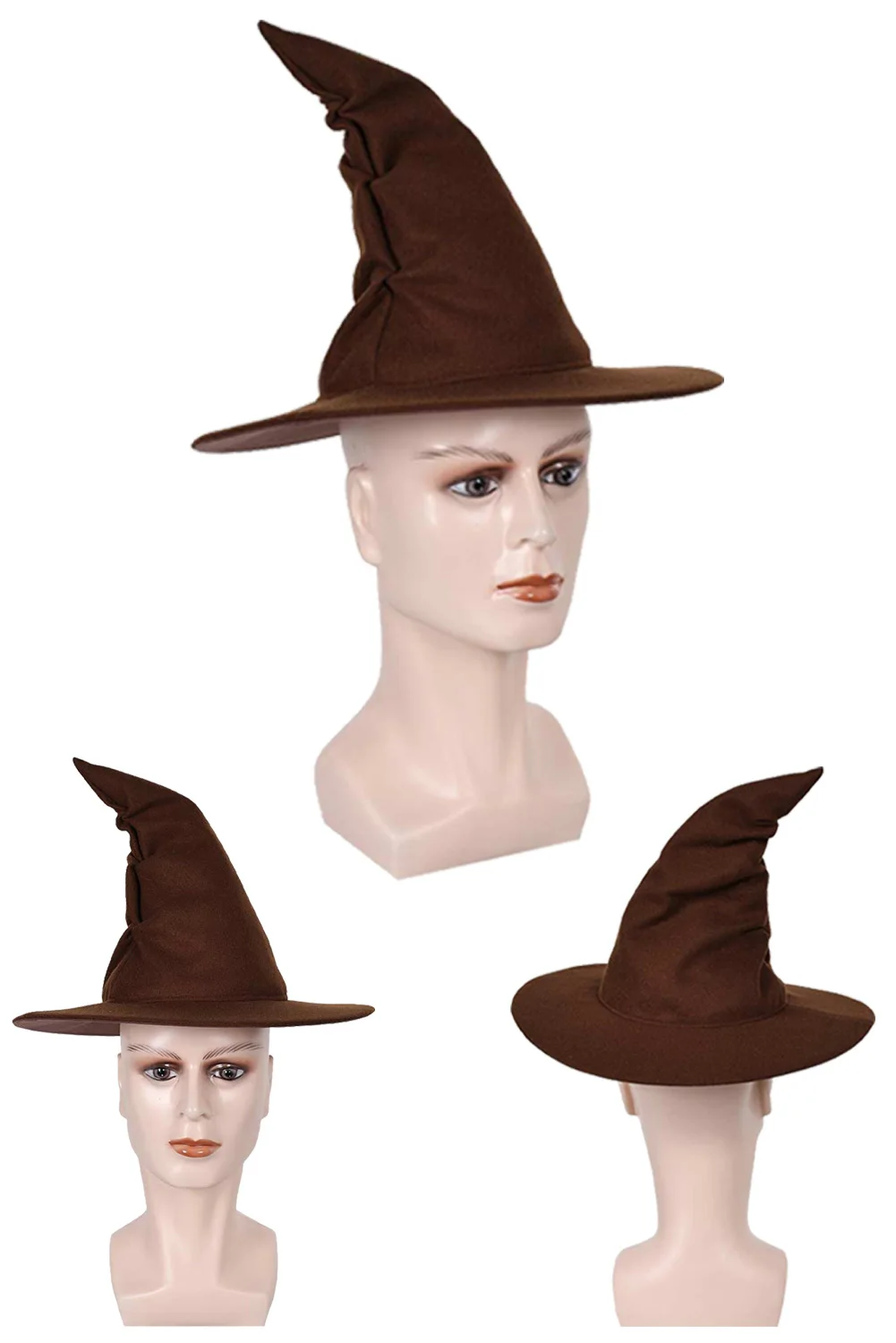 Fantasia Tom Bombadil Wizard Hat 2024 Movie Magic Ring King Cosplay Disfraz Costume Accessories Men Halloween Party Decor Props