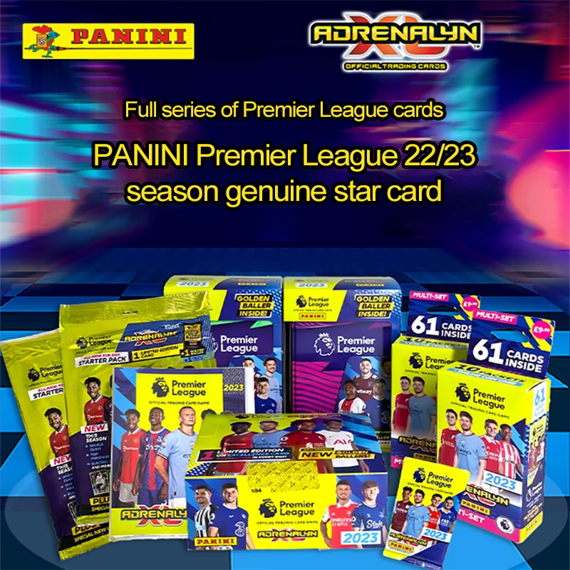 Panini 2023 Premier League Season Ball Star Card Panini Card Gold Card Football Card Limited Ball Star Collection England Card