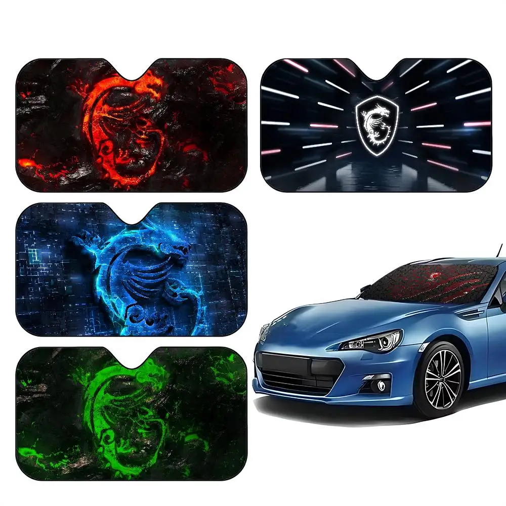 

Game Skin M-MSI Dragon Автомобильный солнцезащитный козырек Автомобильный солнцезащитный козырек Универсальный складной козырек на ветровое стекло