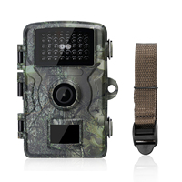 Hunting Trail Camera 2.0in 1080P HD Night Vision Wildlife Camera Outdoor Trail Cam Trigger Wildlife Scouting IP66 WaterProof