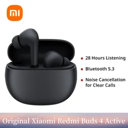 Original Xiaomi Redmi Buds 4 Active edition Wireless Earbuds Call noise reduction TWS Bluetooth 5.3 Earphone Function Headphones