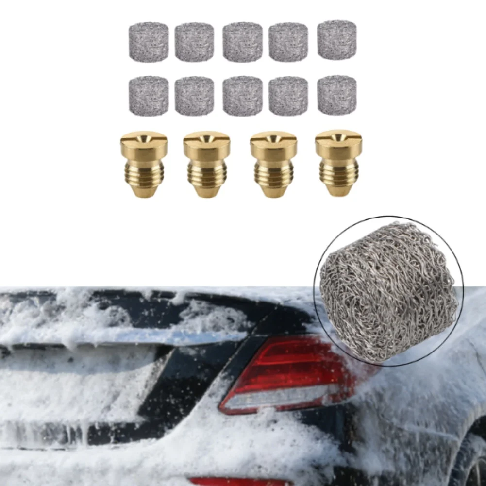 Auto Detailing As Shown Foam Sprayer Brass Spray Cores For Car Wash Cleaning Tool Car Wash Foam Compact Lightweight