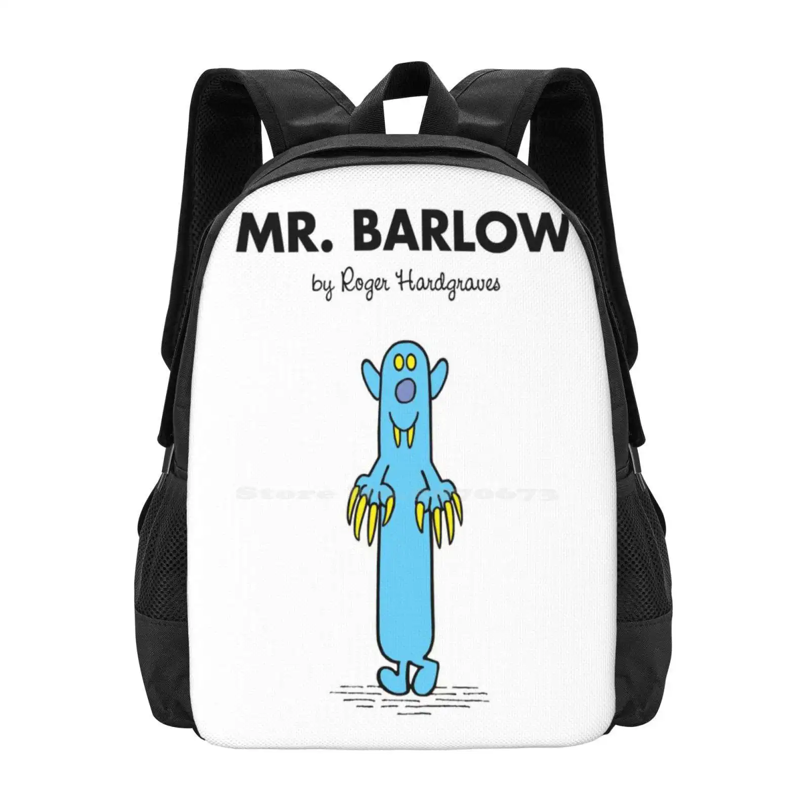 Mr. Barlow Hot Sale Schoolbag Backpack Fashion Bags Barlow Vampires Men Parody Comedy Horror Stephen King Salems Lot Halloween