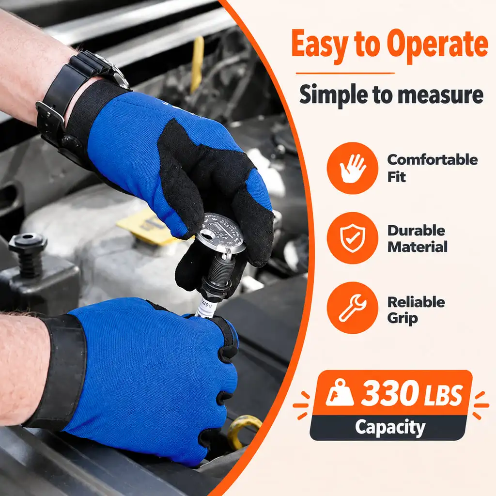 YONGRUN 1PC Coin Type Spark Plug Gap Gauge Portable Car Motorcycle Sparkplug Gap Measuring Tool Auto Repair Accessories