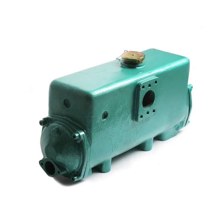 Marine aluminum shell heat exchanger water tank cooler