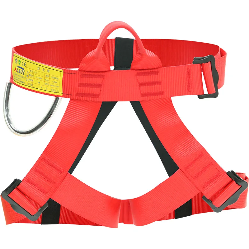 Outdoor Harness Sports Rock Climbing Half-Body Safety Protection Equipment Waist Support Aerial Survival Mountain Tools