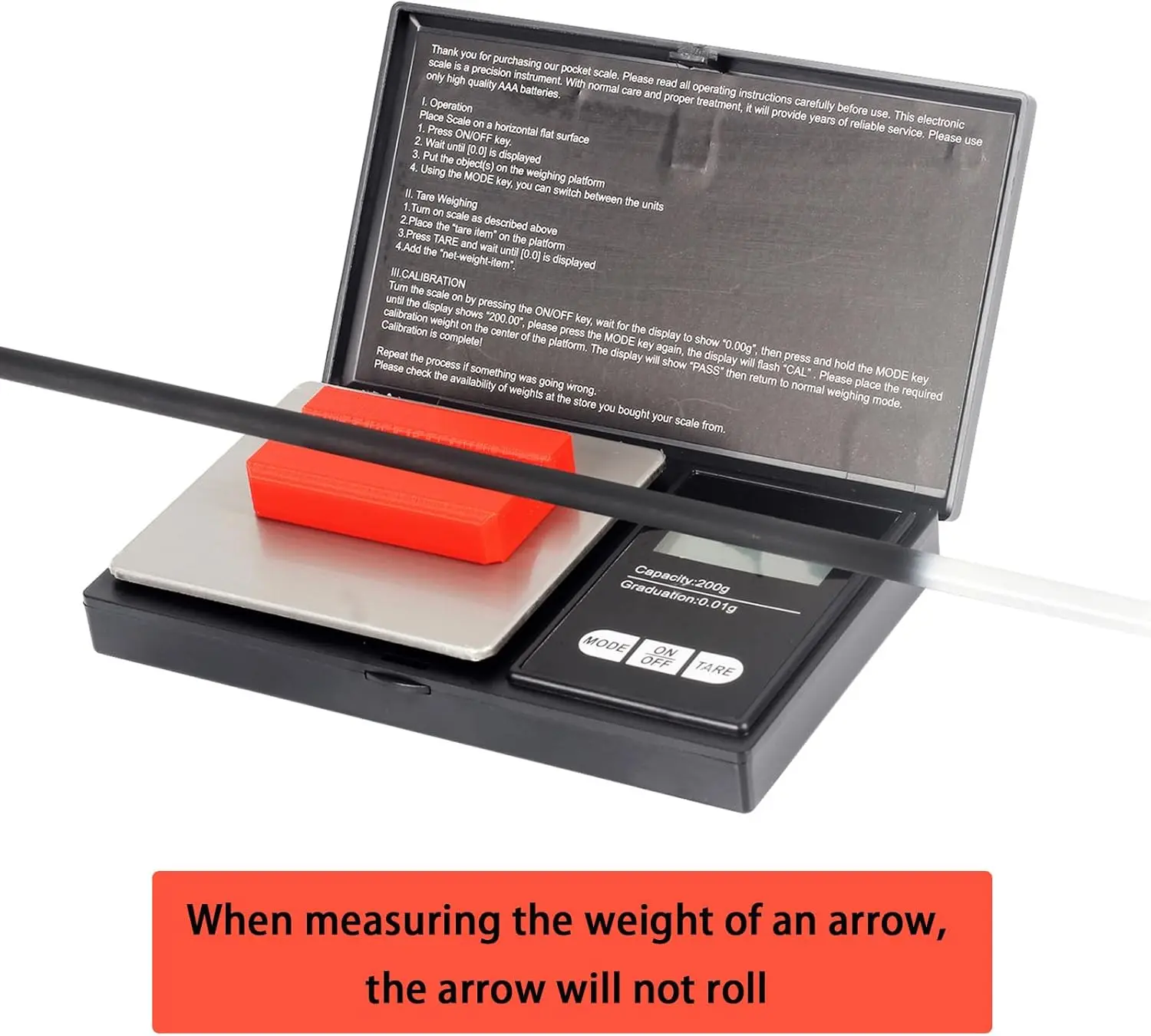 Archery Scale Arrows Scales Draw Weight Scale Grain/Gram Scales Portable Digital Arrow Scale