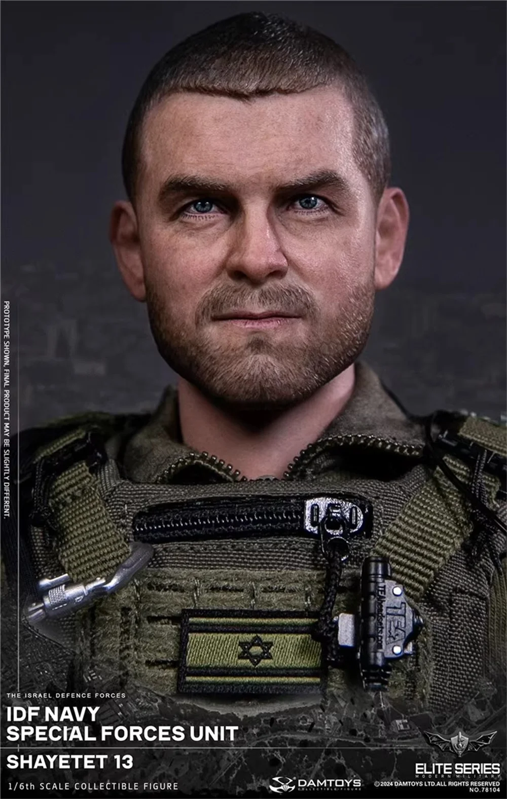 

DAMTOY 1/6th DAM 78104 Man Soldier Doll Male Head Sculpt Carving Gloved Hand Types Headgear For 12" Doll Figure Collect DIY