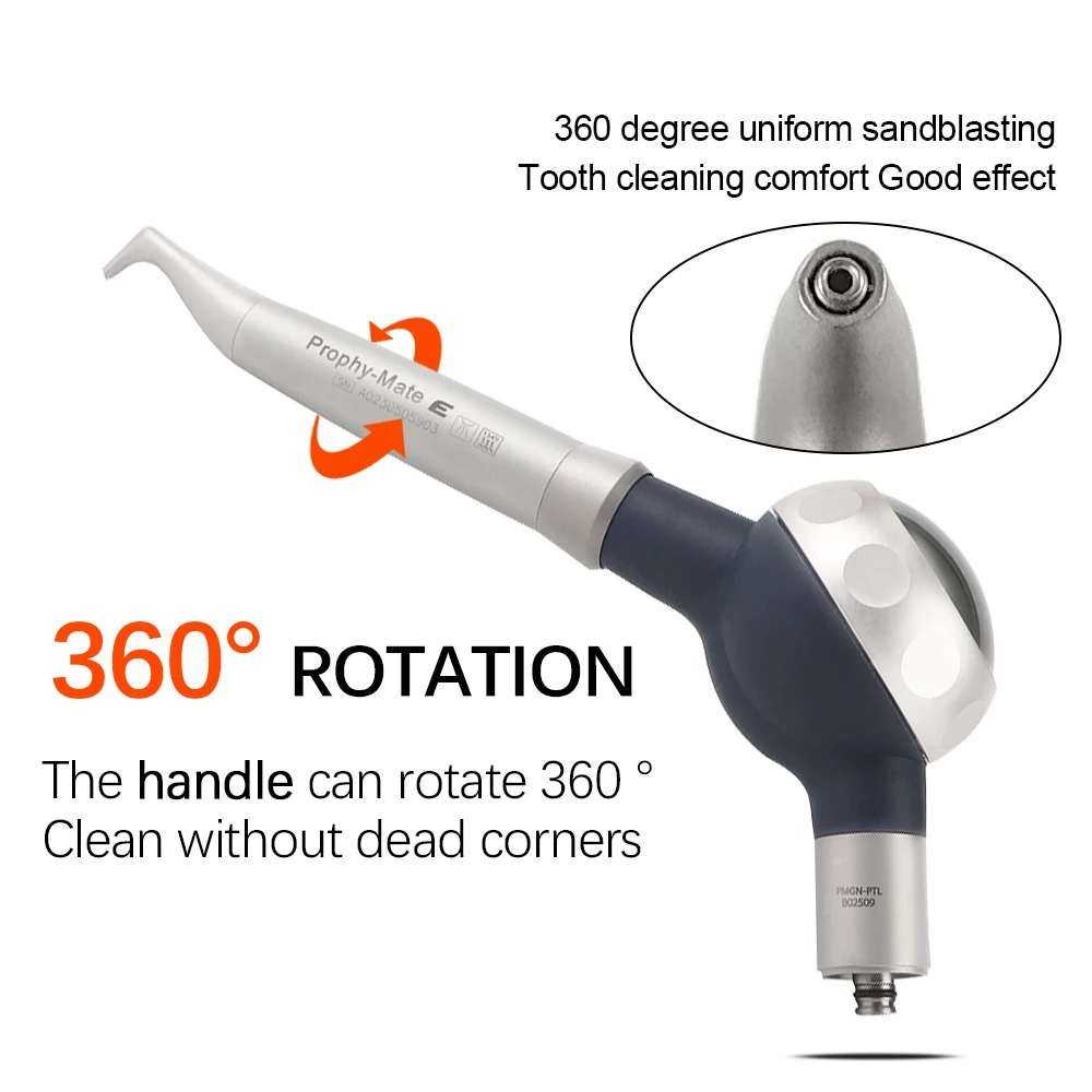 Dental Air Flow Teeth Polishing Polisher Handpiece Hygiene Prophy Jet PTL Quick Connect Dentistry Tools