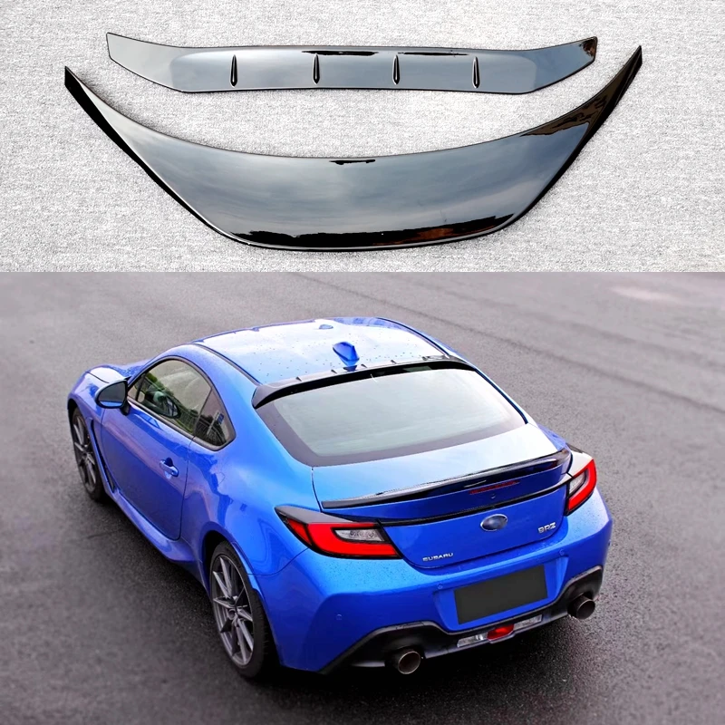 For TOYOTA ZA86 GR86 Subaru BRZ Spoiler High Quality ABS Spoiler  2022 To 2023 Body Kit Bright Black Rear Wing Roof Spoiler