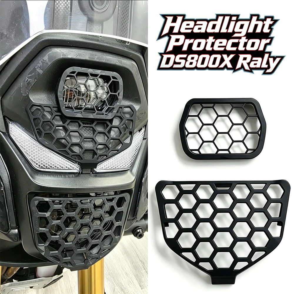 For VOGE DS800X DS800 Rally Headlight Protector DSX800 800DSX Headlight Protection Cover 3D Printing Headlight Covers DSX 800