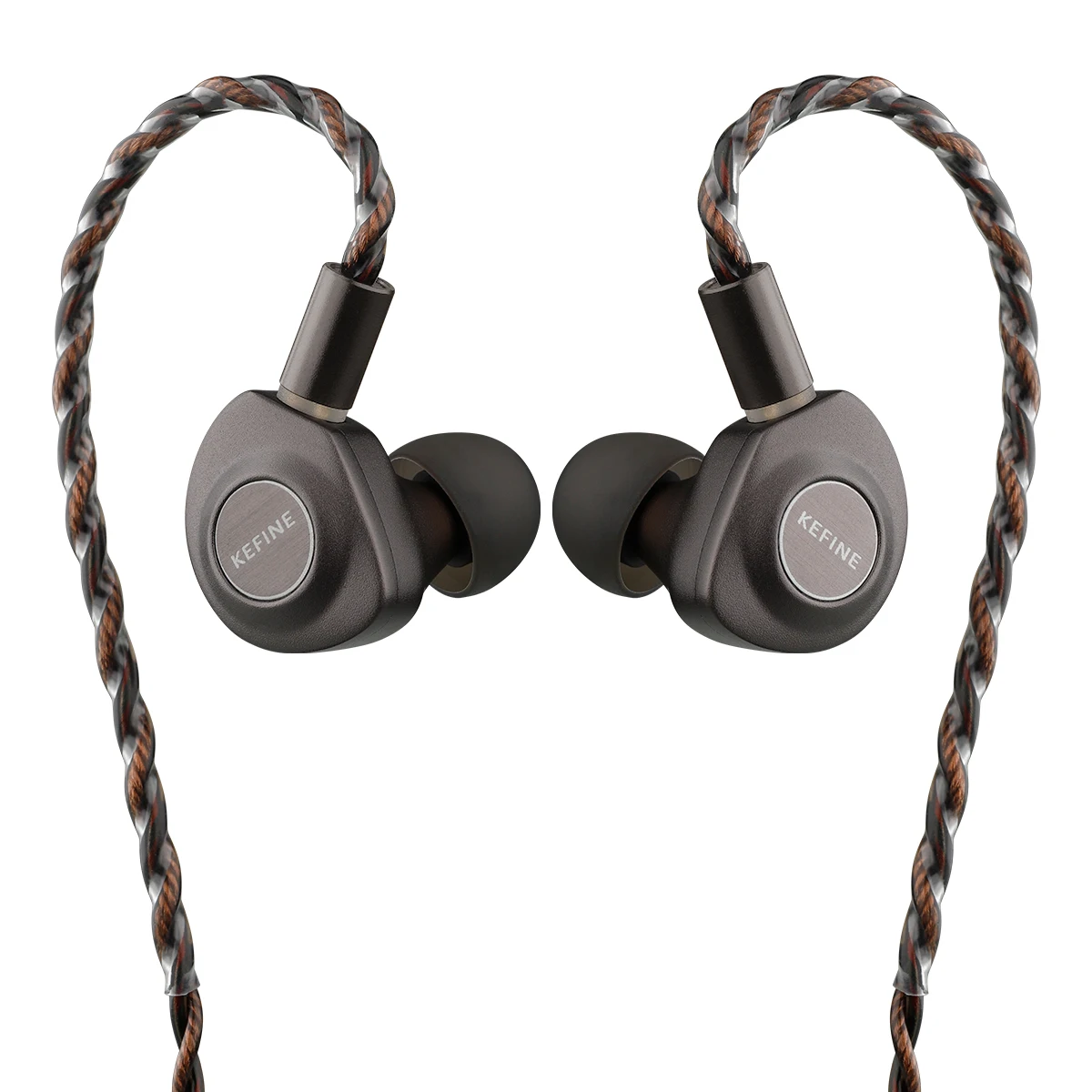 

KEFINE Delci 10mm DLC+PU Diaphragm Dynamic Driver Hifi Wired IEM Earphones with CNC Metal & Detachable 0.78mm 2pin 3.5mm Cable