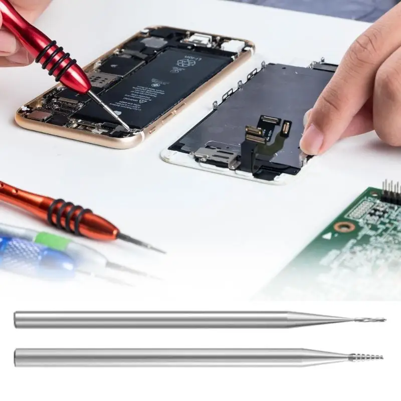 652F Precisions Alloy Drill Bit Removes Broken Screws From Smartphone Screw Extractor