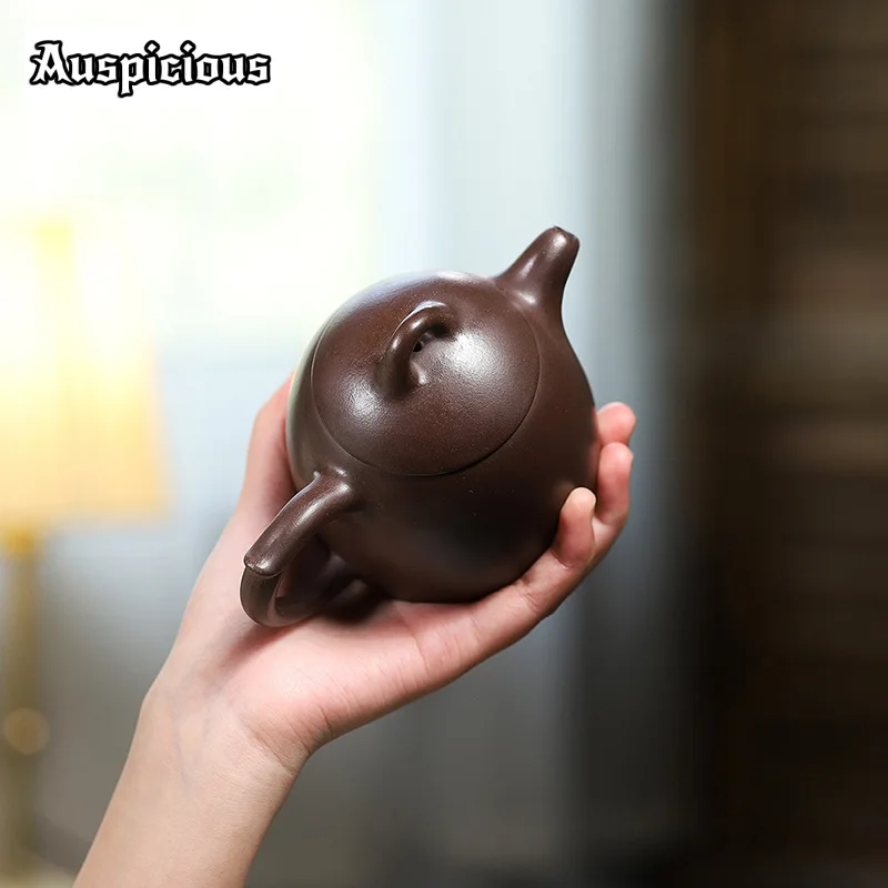 320ml Authentic Yixing Purple Clay Teapot Handmade Filter Beauty Tea Pot Chinese Zisha Tea Maker Tradition Teaware Accessories