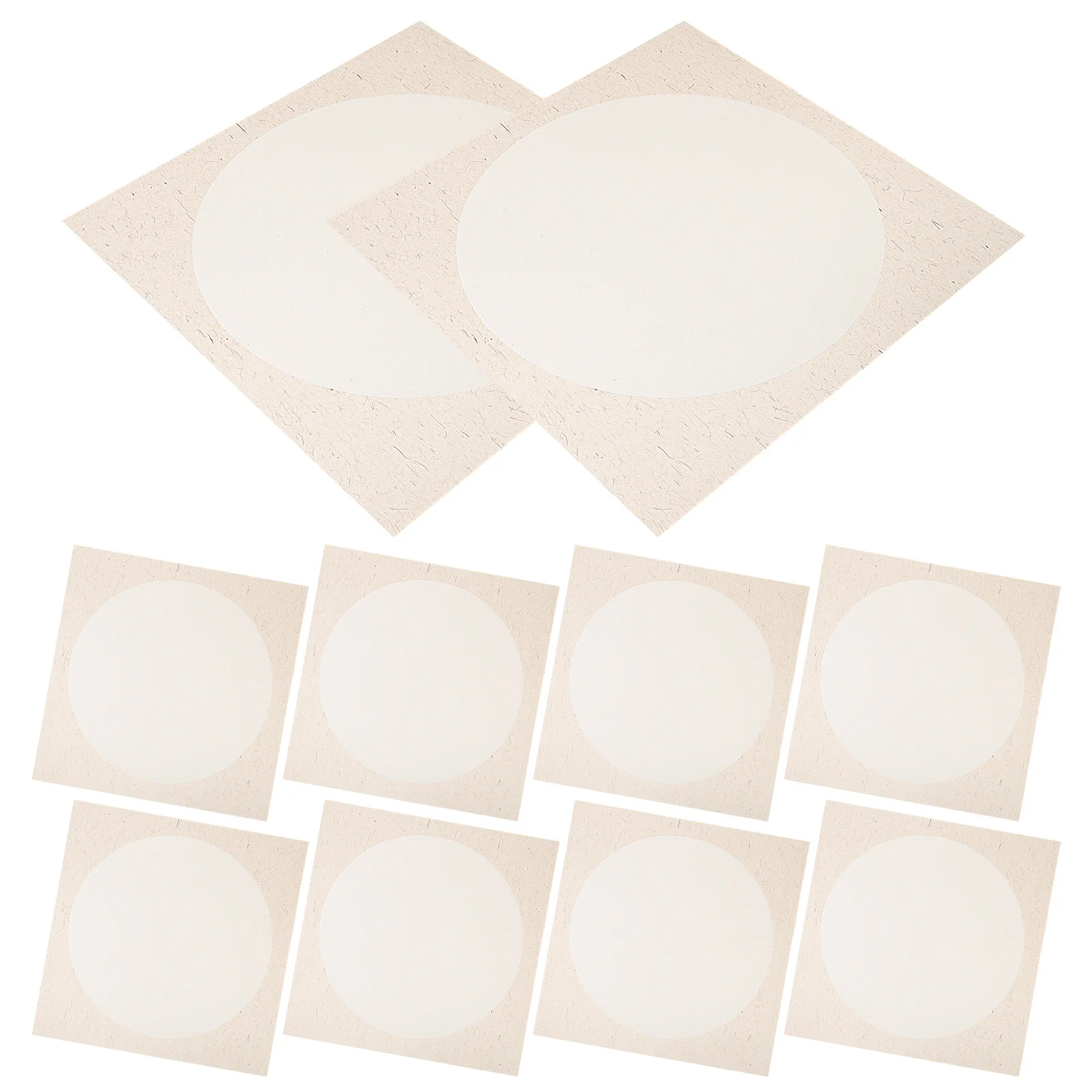 

Thickened Chinese Calligraphy Paper 10 Sheets Vintage Art Rice Paper for Professional Writing and Painting Use