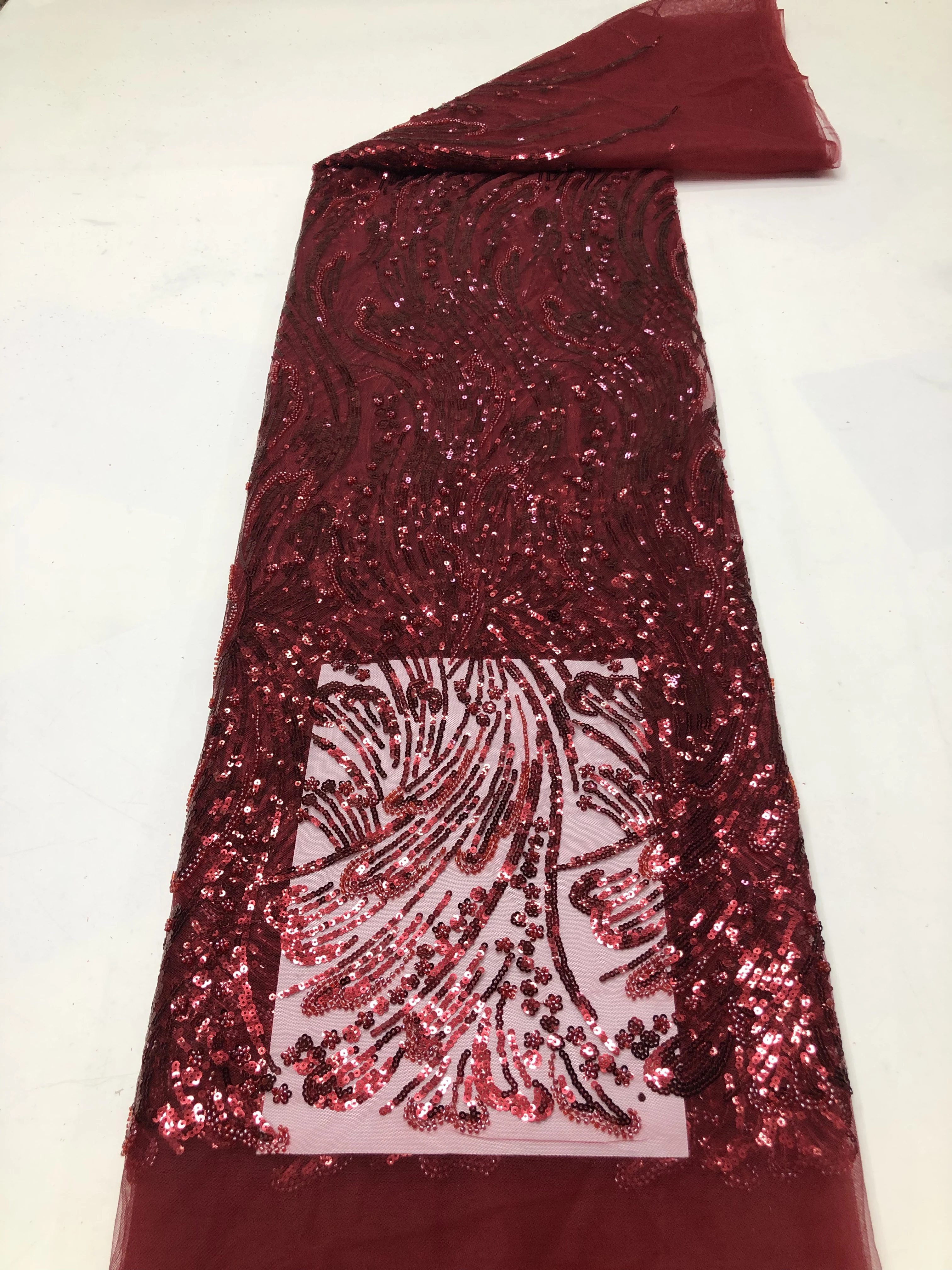 

Африканская кружевная ткань с блестками, вышивка, нигерийская свадебная ткань 2025, высокое качество, французский тюль, кружевная ткань для свадебного платья, женское шитье