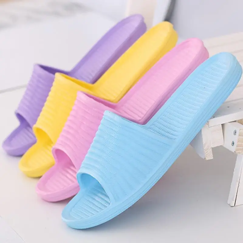 Home Use Foam Slippers Women Indoor Lightweight Anti-Slip Soft Bottom Silent Summer Cool Slippers Affordable Bulk Price