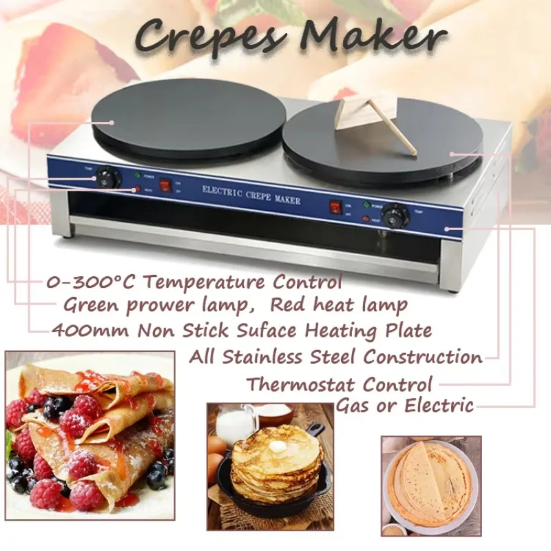 

Pancake Bottling Machine Electric Other Snack Machine One Pancake Crepe Machine